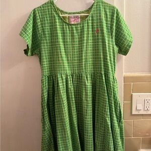 Tuesday of California - Muffy Dress in Acid Grid - Smaller